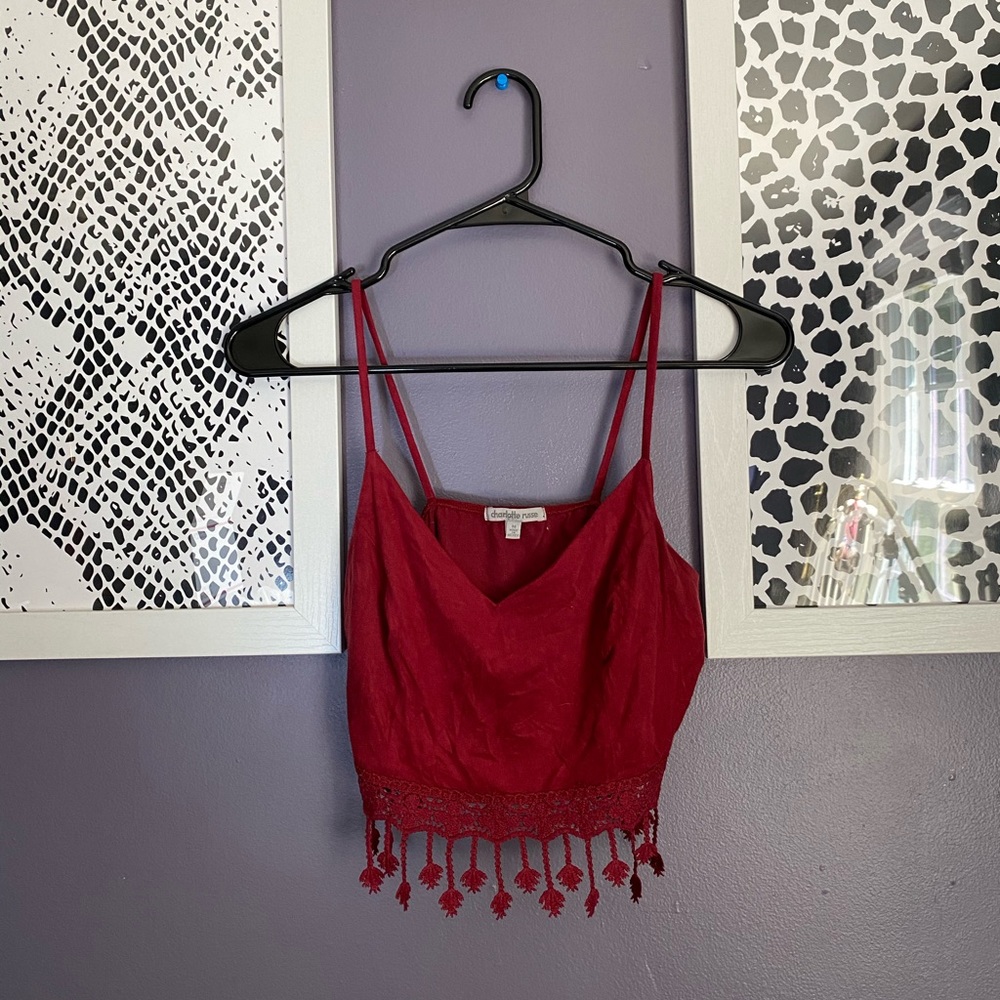 Charlotte Russe Boho Crop Top